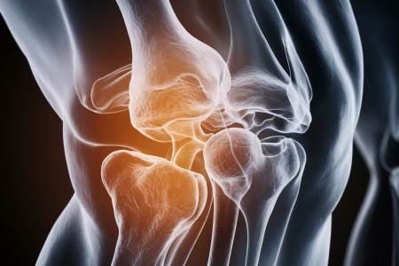 genou-articulation-coupe-liquide-synovial