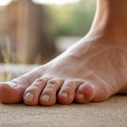 pied-humain-deuxieme-orteil-nature