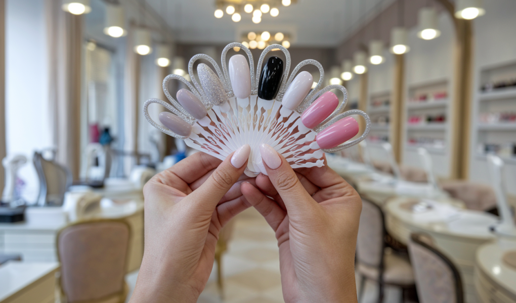mains-feminines-faux-ongles-salon-manicure
