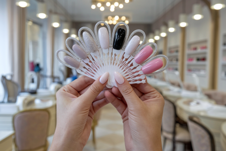 mains-feminines-faux-ongles-salon-manicure