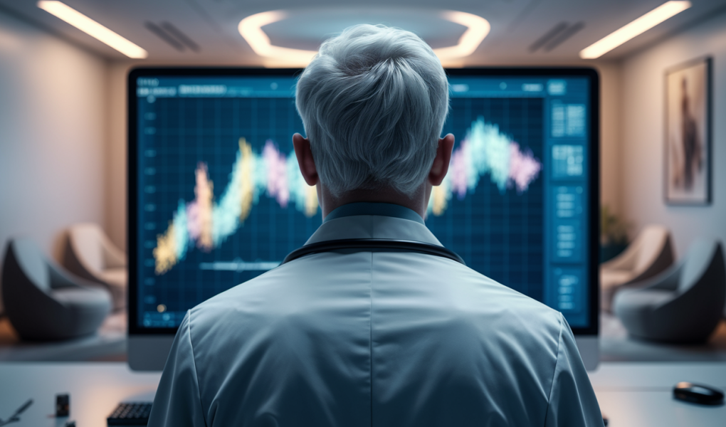 medecin-blouse-graphique-ecran-bureau