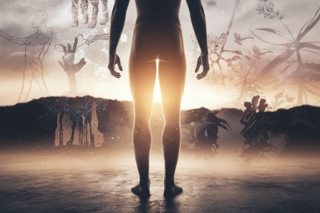 silhouette-humaine-lumiere-symboles-abstraits