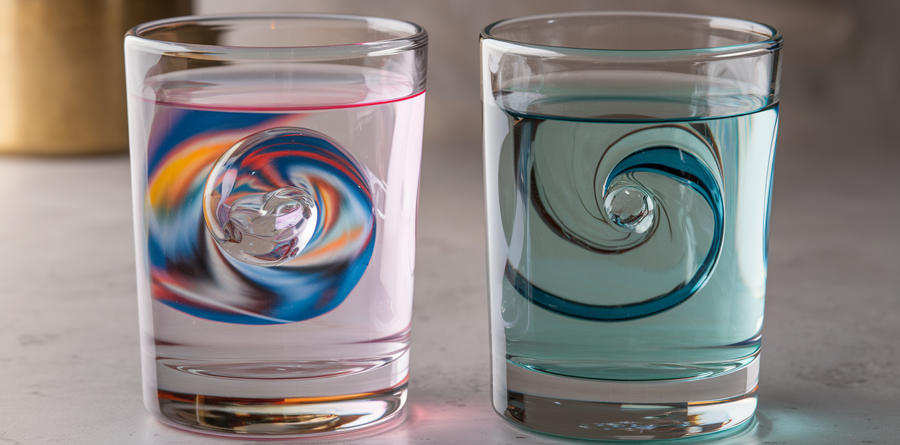 verres-transparents-liquides-tourbillon