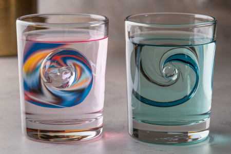 verres-transparents-liquides-tourbillon